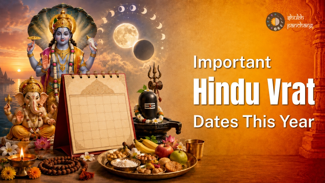 Featured image for Hindu Vrat Dates: Major Fasts and Observances