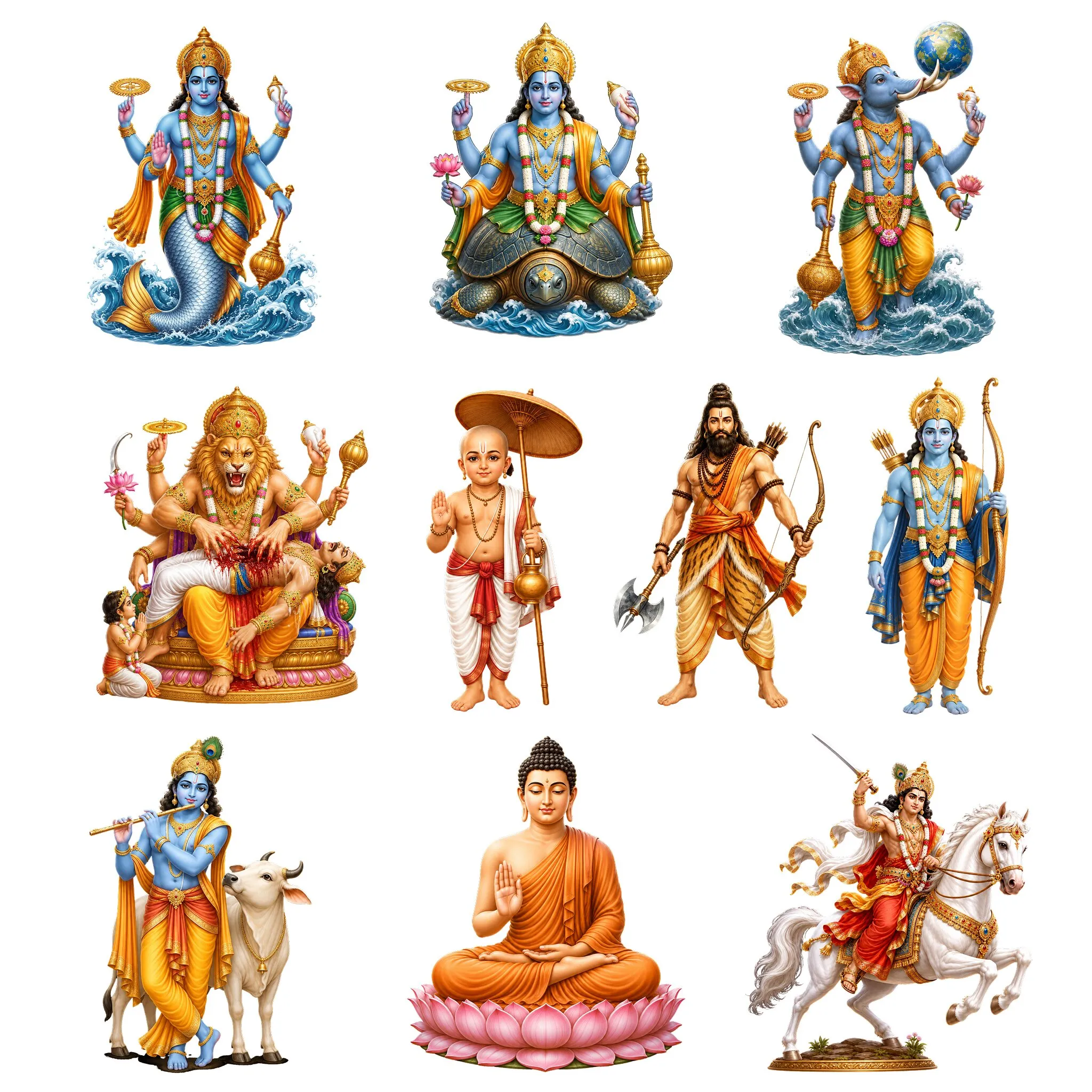 Vishnu Dashavatar